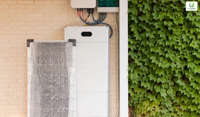 Battery backup installation in California for continuous power supply