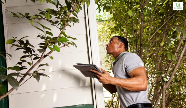 Home energy audit inspection