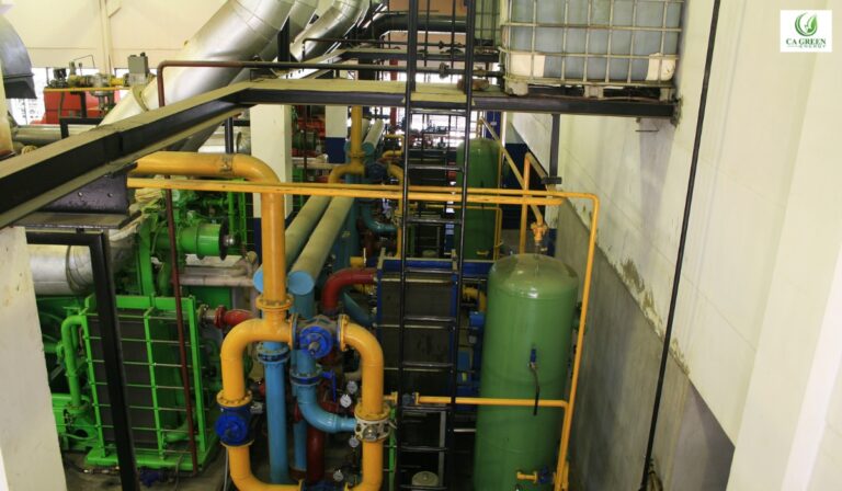 Natural gas generators in California