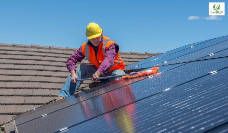 solar panel cleaning