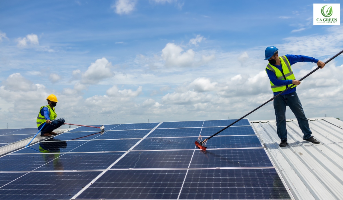 Solar Panel Cleaning and Maintenance